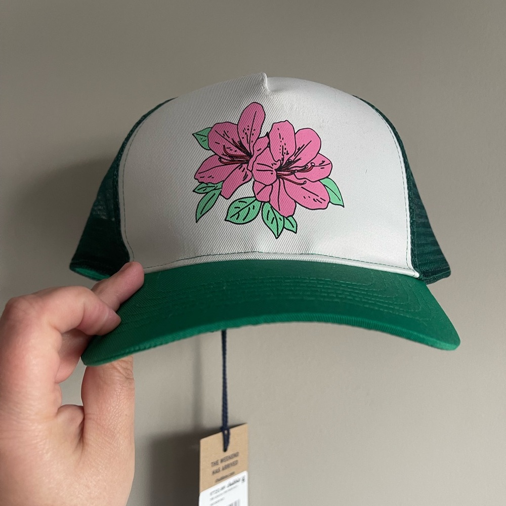Chubbies Green Mesh Azalea Trucker Hat